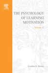 Psychology of Learning and Motivation: v. 12: Advances in Research and Theory