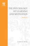 Psychology of Learning and Motivation - Bower, Gordon H.