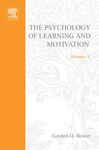 Psychology of Learning and Motivation: v. 13: Advances in Research and Theory