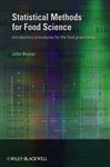Statistical Methods for Food Science - Bower, John A.