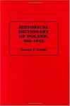 Historical Dictionary of Poland, 966-1945 - Lerski, Halina