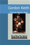 Gordon Keith - Nelson Page, Thomas