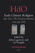 HdO Early Chinese Religion Part One cover