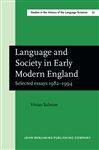Language and Society in Early Modern England - Salmon, Vivian