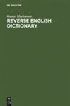 Reverse English Dictionary - Muthmann, Gustav