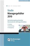 Studie Managergehlter 2010 (E-Book) - Kuhner, Christoph; Hitz, Jrg-Markus; Sabiwalsky, Ralf