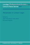 Advances in Linear Logic (London Mathematical Society Lecture Note Series, Band 222)