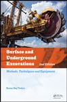 Surface and Underground Excavations, 2nd Edition - Tatiya, Ratan Raj