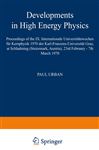 Developments in High Energy Physics - Urban, Paul