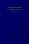 German Yearbook of International Law / Jahrbuch fr Internationales Recht. - Zimmermann, Andreas; Hofmann, Rainer; Delbrck, Jost