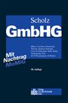 53 - 85, Nachtrag MoMiG,  1 - 4 EGGmbHG - et al.; Scholz