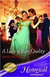A Lady of Rare Quality (Historical Romance)
