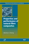 Properties and Performance of Natural-Fibre Composites - Pickering, Kim