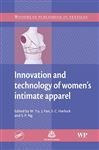 Innovation and Technology of Women's Intimate Apparel - Fan, J; Yu, W; Ng, S-P; Harlock, S