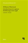Introductiones in Logicam. Einführung in die Logik: Zweisprachige Ausgabe: Lateinisch - Deutsch (Philosophische Bibliothek)