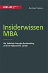 Insiderwissen MBA - Kuderer, Bernhard
