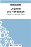 Le jardin des Henderson - fichesdelecture.com; Mahon, Marie