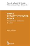 Droit constitutionnel belge - Lejeune, Yves