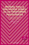 Manual para la evaluacin clnica de los trastornos psicolgicos - Caballo Manrique, Vicente E.