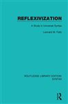 Reflexivization - Faltz, Leonard M.