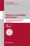 Advances in Cryptology ? CRYPTO 2018